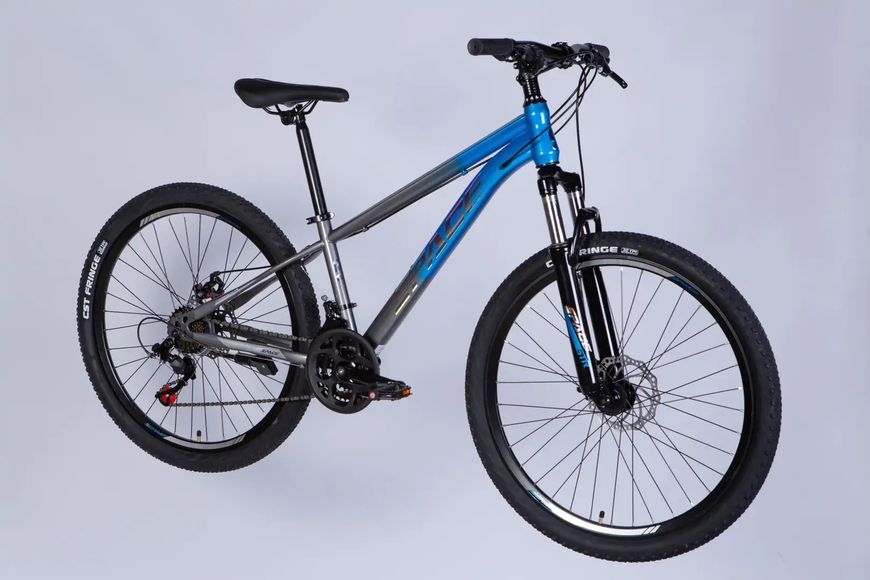 Велосипед ST 26" SPACE MARS DD FR рама-13" синьо-сірий 2026 OPS-SP-26-080 фото