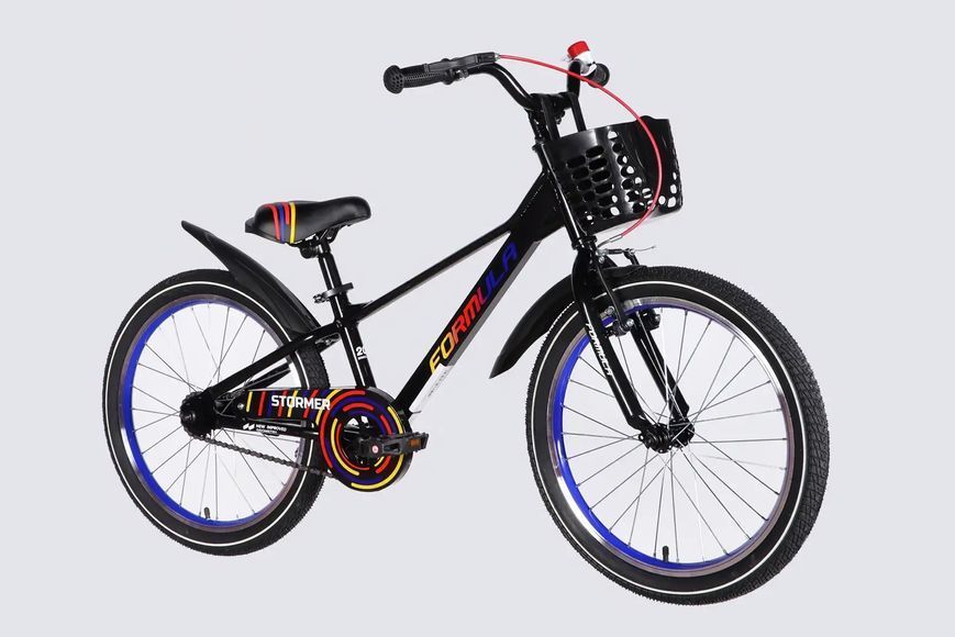 Велосипед AL 20" Formula Kid STORMER BH рама-10" чорний 2026 OPS-FRK-20-248 фото