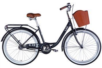 Велосипед ST 26" Dorozhnik LUX Velosteel рама-17" темно-сірий 2026 OPS-D-26-364 фото