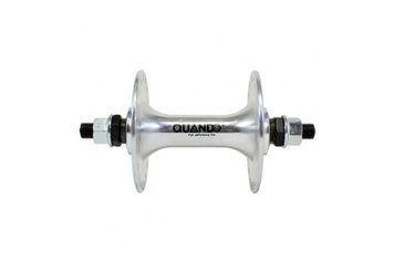Втулка передня Quando KT-DPBF 36H Al nut 140mm. на гайках пром. золота HUBF-86-46 фото