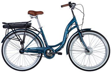 Велосипед 26" Dorozhnik AQUAMARINE BH рама-17" темно-синій ELB-D-26-220 фото