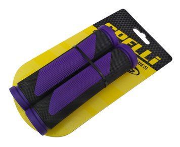 Гріпси SPELLI SBG-692 чорні з фіолетовим 125мм SBG-692 BK/Purple фото