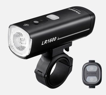 Велосипедна фара Ravemen LR1600 (1600 lm, 4000 mAh) бездротова кнопка, датчики освітленості та руху 6970232530627 фото