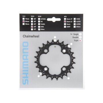 Зірка шатунів Shimano FC-M660-10, 24зуб. АЕ Y1LU24000 фото