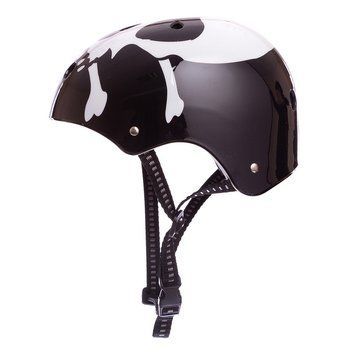 Шолом Zelart SKULL L чорно-білий 56-58 см SK-5616-015 фото