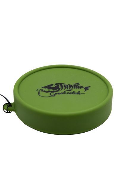 Стакан складаний TRAMP силіконовий з кришкою olive 180мл UTRC-083 UTRC-083-olive фото