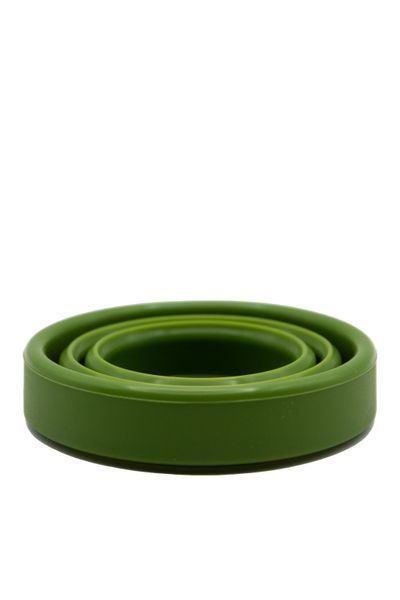 Стакан складаний TRAMP силіконовий з кришкою olive 180мл UTRC-083 UTRC-083-olive фото