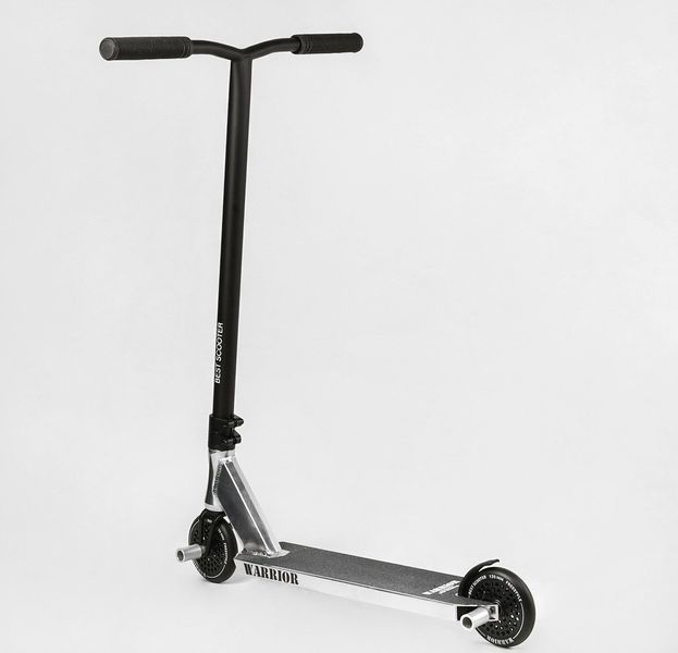 Самокат трюковий Best Scooter &laquo;WARRIOR&raquo; Т-30401 срібний 082-070 фото