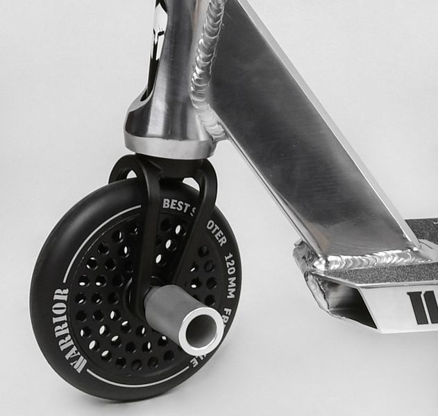 Самокат трюковий Best Scooter &laquo;WARRIOR&raquo; Т-30401 срібний 082-070 фото