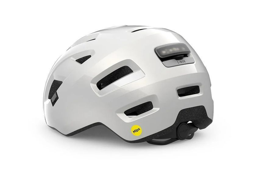 Шолом MET E-MOB MIPS CE WHITE | GLOSSY L (58-61) 3HM 154 CE00 L BI1 фото