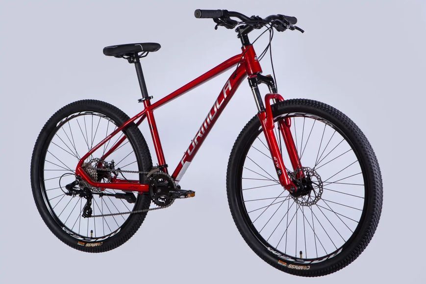 Велосипед AL 27.5" Formula THOR DD CS рама-16" червоно-сріблястий 2025 OPS-FR-27.5-263 фото