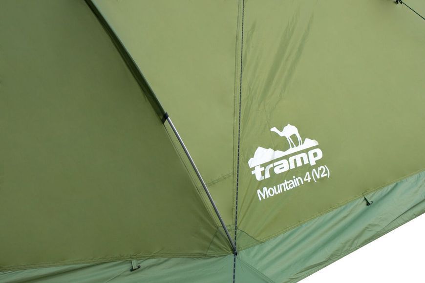 Намет Tramp Mountain 4 (v2) зелений TRT-024 TRT-024-green фото