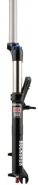 Вилка RockShox Recon Silver TK - Solo Air 100 26", вісь 9mm, Чорний, TurnKey Шток 1 1/8" 00.4019.643.001 фото