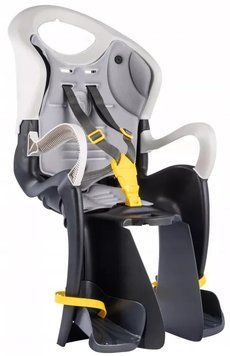 Сидіння заднє Bellelli Tiger Standart B-fix до 22кг, чорне SAD-23-40 фото