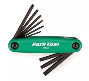 Набір торксів Park Tool TWS-2 T7/T9/T10/T15/T20/T25/T27/T30/T40 складаний TOO-D7-02 фото