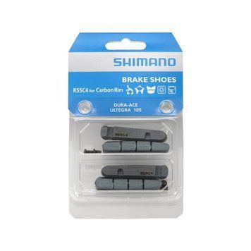 Гальмівні гумки Shimano Dura-Ace R55C4 касетн. фіксація, для карбон обода (комплект 2 пари) Y8L298072 фото