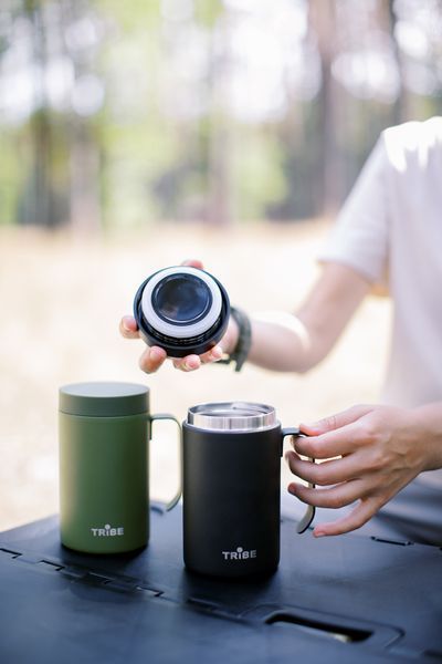 Чашка-термос Tribe Adventure Mug 450 мл T-FA-0032-black T-FA-0032-black фото