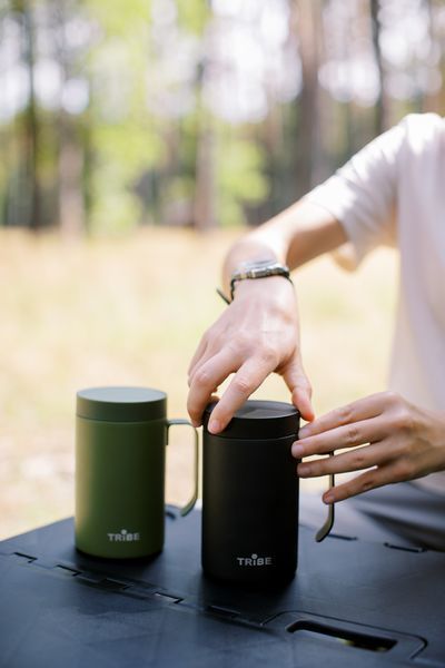 Чашка-термос Tribe Adventure Mug 450 мл T-FA-0032-black T-FA-0032-black фото