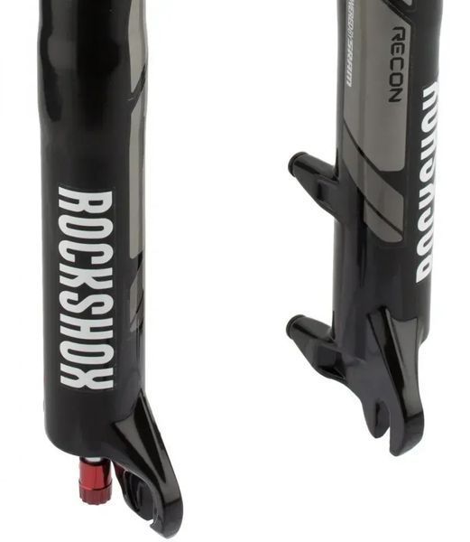 Вилка RockShox Recon Silver TK - Solo Air 100 26", вісь 9mm, Чорний, TurnKey Шток 1 1/8" 00.4019.643.001 фото