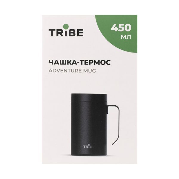 Чашка-термос Tribe Adventure Mug 450 мл T-FA-0032-black T-FA-0032-black фото