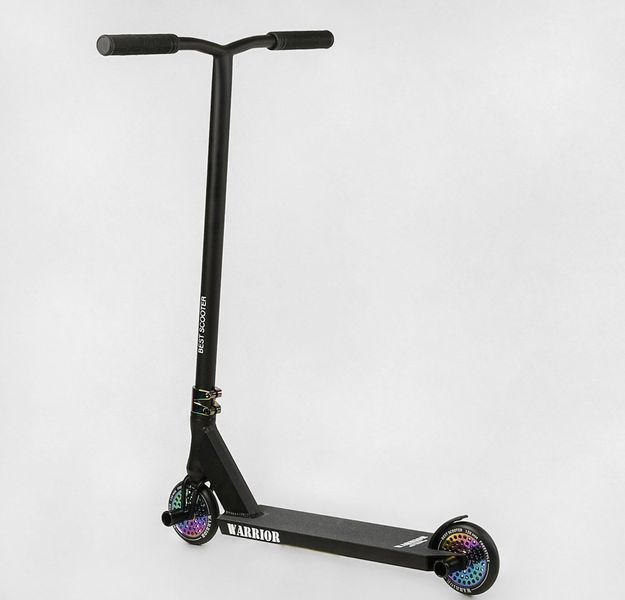 Самокат трюковий Best Scooter &laquo;WARRIOR&raquo; Т-60738 чорно-червоний 082-072 фото
