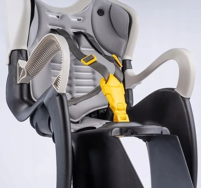 Сидіння заднє Bellelli Tiger Standart B-fix до 22кг, чорне SAD-23-40 фото