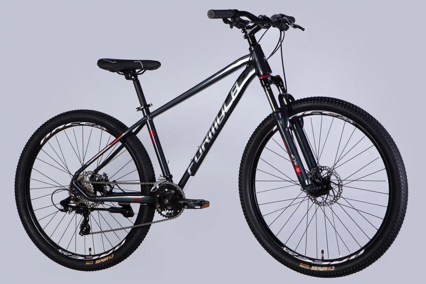 Велосипед AL 27.5" Formula THOR DD CS рама-16" темно-сірий зі сріблястим 2025 OPS-FR-27.5-264 фото