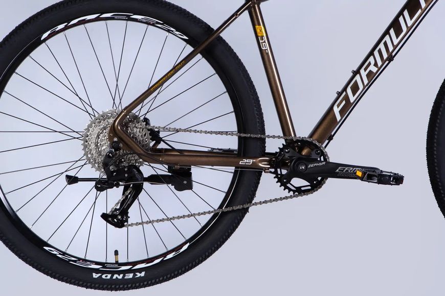 Велосипед AL 29" Formula ZEPHYR 1.0 HDD рама-19" золотисто-коричневий 2026 OPS-FR-29-450 фото