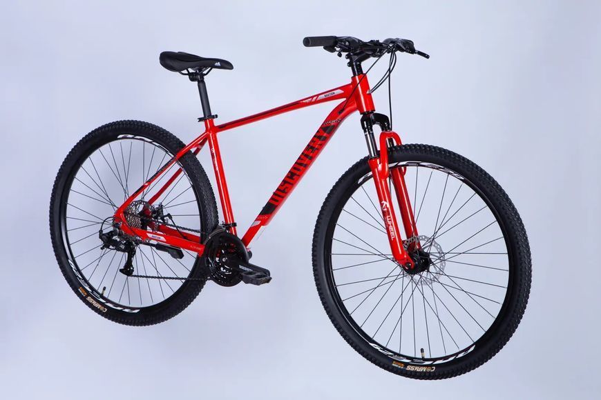 Велосипед AL 29" Discovery BASTION DD CS рама-19" червоно-чорний 2025 OPS-DIS-29-201 фото