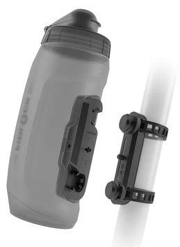 Фляга з конектором та базою FIDLOCK TWIST bottle 590мл., універсальна база, прозорий / чорний 4251207401060 фото