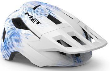 Шолом MET SHELTER YOUTH CE WHITE BLUE | MATT UN 3HM 163 CE00 UN WH1 фото
