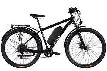 Велосипед з електроприводом 29" ST SPACE SIRIUS DD FR рама-19" 48B 15.6А*г 500Вт чорний 2026 ELB-SP-29-000 фото