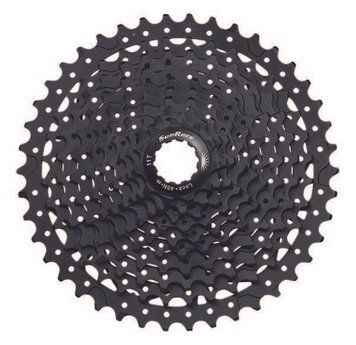 Касета SunRace CSMS2 TAY E, 10 швидкостей, 11-42Т, Black CSMS2.TAY0.ES0.BX фото