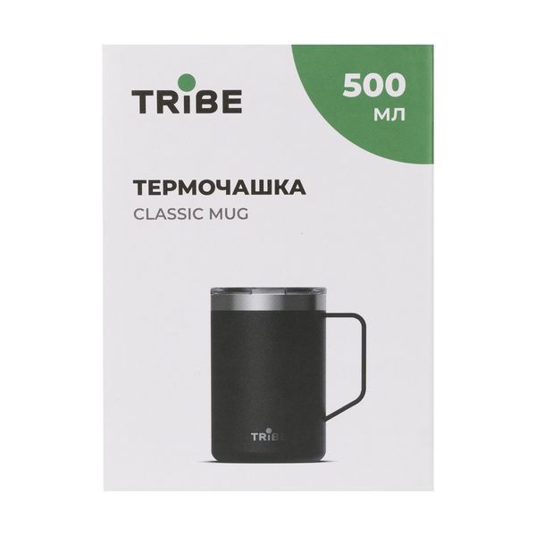 Термочашка Tribe Classic Mug 500 мл T-FA-0033-black T-FA-0033-black фото