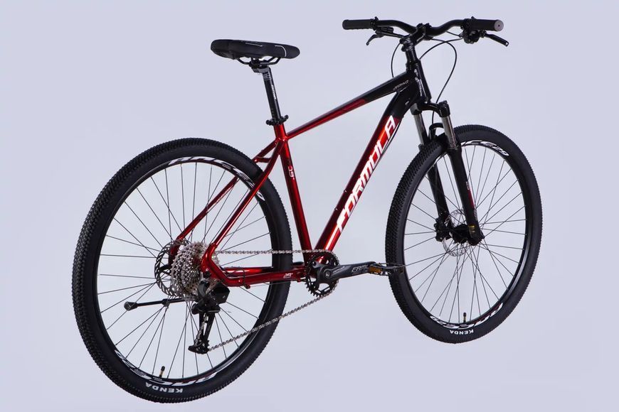 Велосипед AL 29" Formula ZEPHYR 1.0 HDD рама-19" чорно-червоний 2026 OPS-FR-29-451 фото