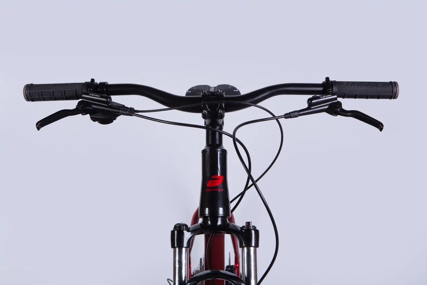 Велосипед AL 29" Formula ZEPHYR 1.0 HDD рама-19" чорно-червоний 2026 OPS-FR-29-451 фото