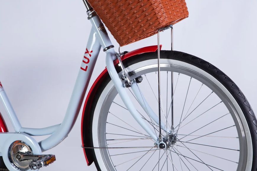 Велосипед ST 26" Dorozhnik LUX Velosteel рама-17" світло-блакитний 2025 OPS-D-26-250 фото