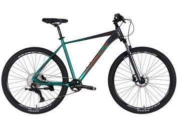 Велосипед AL 29" Formula ZEPHYR 1.0 HDD рама-21" темно-сріблястий з зеленим 2026 OPS-FR-29-453 фото