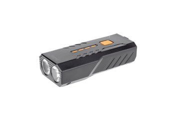 Велосипедна фара ONRIDE Spark (300 lm, 2400 mAh, Type-C), функ. Power Bank, пластикова 6931610376 фото