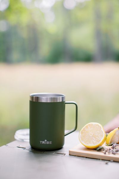 Термочашка Tribe Classic Mug 500 мл T-FA-0033-olive T-FA-0033-olive фото