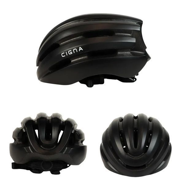 Шолом велосипедний CIGNA WT-080 57-61 см чорний (матовий) HEAD-078 фото