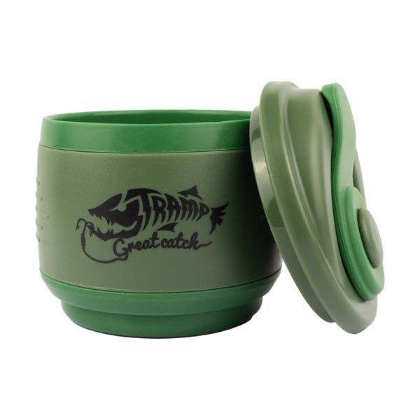 Кружка складана TRAMP силіконова з кришкою olive 350мл UTRC-082 UTRC-082-olive фото