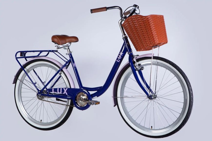 Велосипед ST 26" Dorozhnik LUX Velosteel рама-17" бузковий 2025 OPS-D-26-268 фото