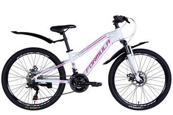 Велосипед AL 24" Formula BLACKWOOD DD FR рама-12,5" біло-рожевий 2026 OPS-FR-24-444 фото