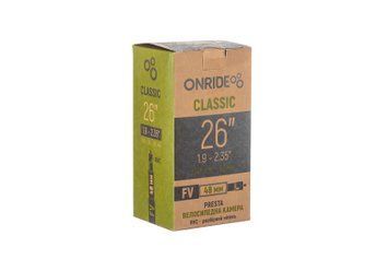 Камера ONRIDE Classic 26"x1.9-2.35" (559x50-60) FV 48 RVC - розбірний ніпель 2526116103736 фото