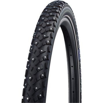 Покришка 20x2.15 (55-406) Schwalbe MARATHON WINTER PLUS Perf, SmartGuard, TwinSkin 55-406 B/B+RT HS396 144 Steel Studs WiC 67EPI TIR-88-26 фото