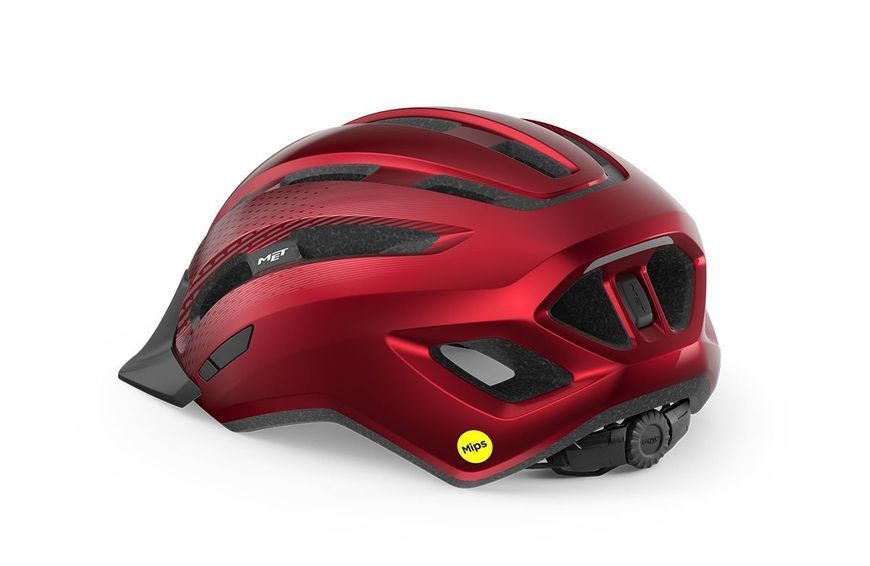 Шолом MET DOWNTOWN MIPS CE RED | GLOSSY M/L (58-61) 3HM 137 CE00 L RO1 фото