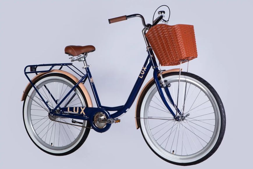 Велосипед ST 26" Dorozhnik LUX Velosteel рама-17" синій 2025 OPS-D-26-289 фото