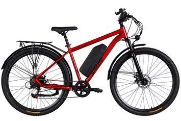 Велосипед з електроприводом 29" ST SPACE SIRIUS DD FR рама-19" 48B 15.6А*г 500Вт червоний YS 9018 2026 ELB-SP-29-002 фото