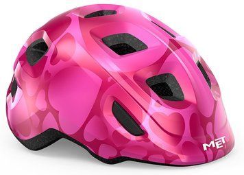 Шолом MET HOORAY CE PINK HEARTS | GLOSSY S (52-56) 3HM 144 CE00 S PH1 фото